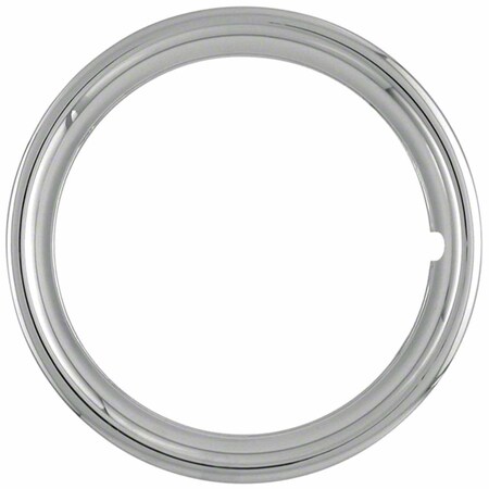Coast2Coast 16" Diameter, 1-1/2" Depth, Chrome Plated, ABS Plastic, Set Of 4 IWC1516P